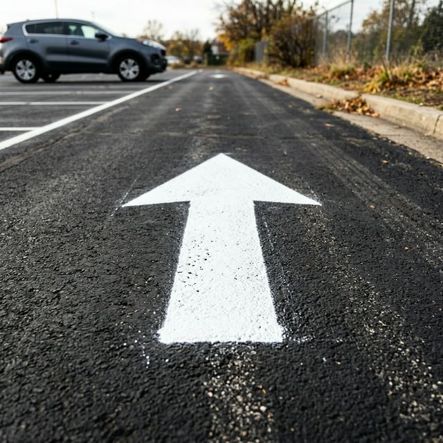 Traffic Arrows and Stencils